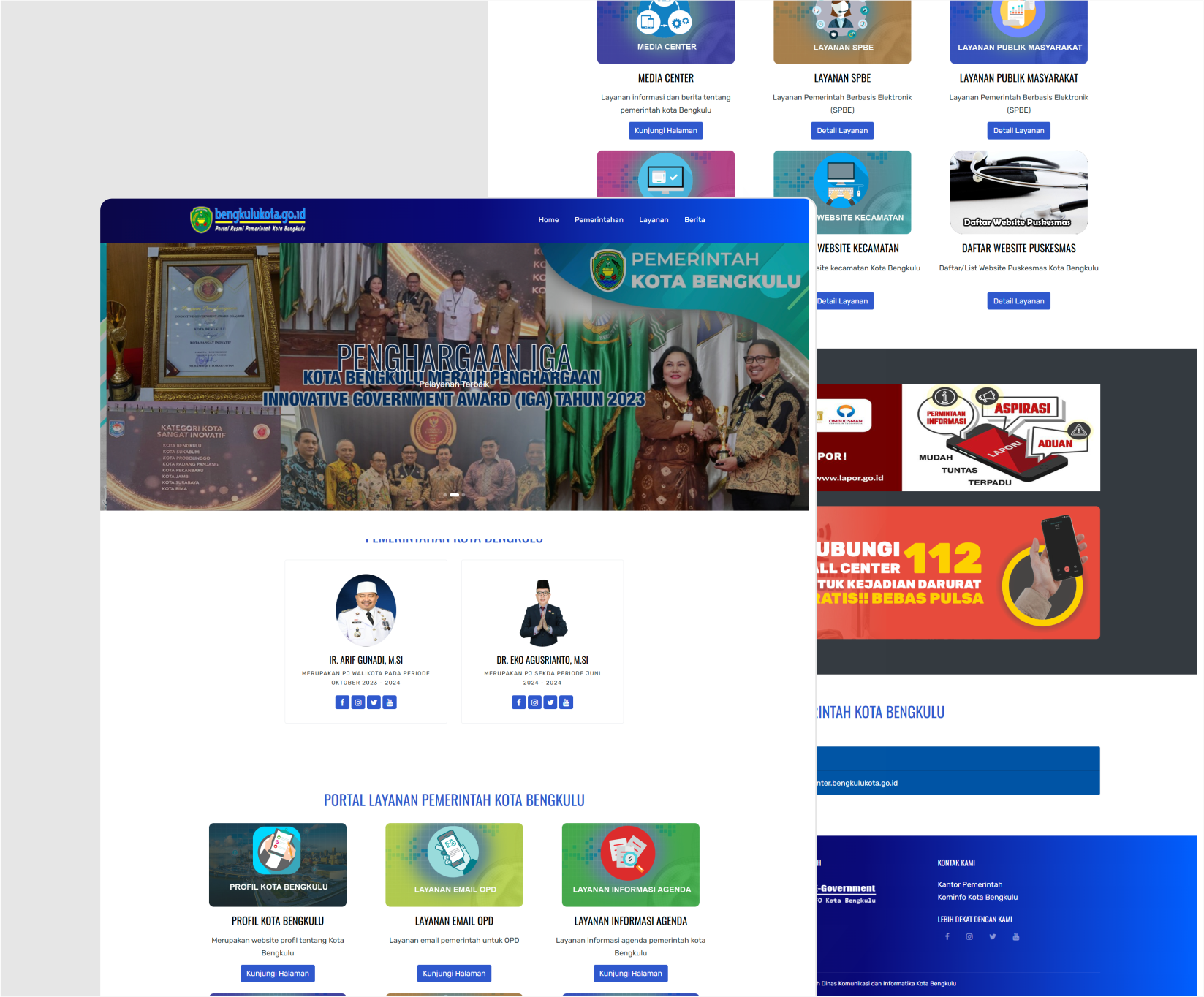 Portal Utama Pemerintah Kota Bengkulu