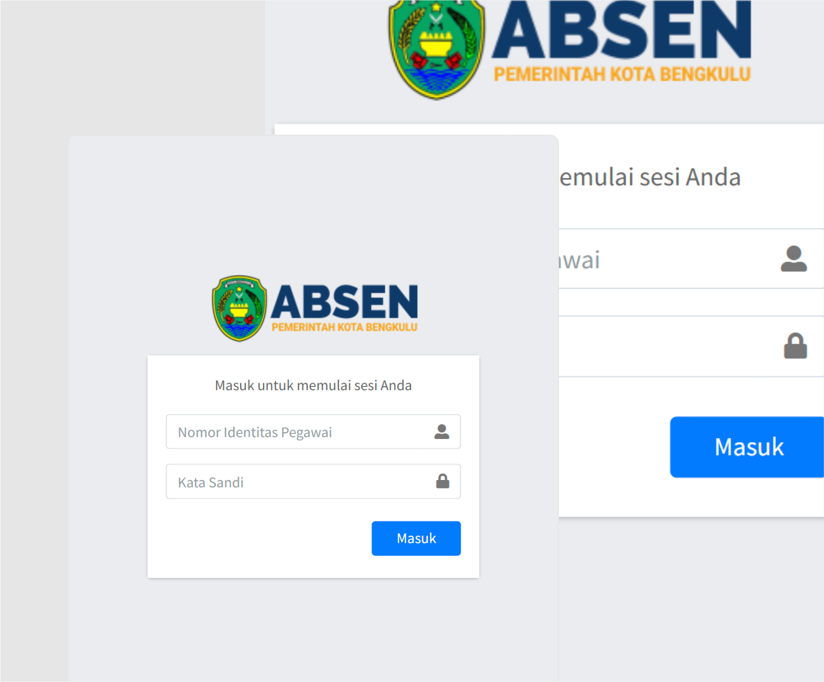 Absen Pegawai Pemerintah Kota Bengkulu