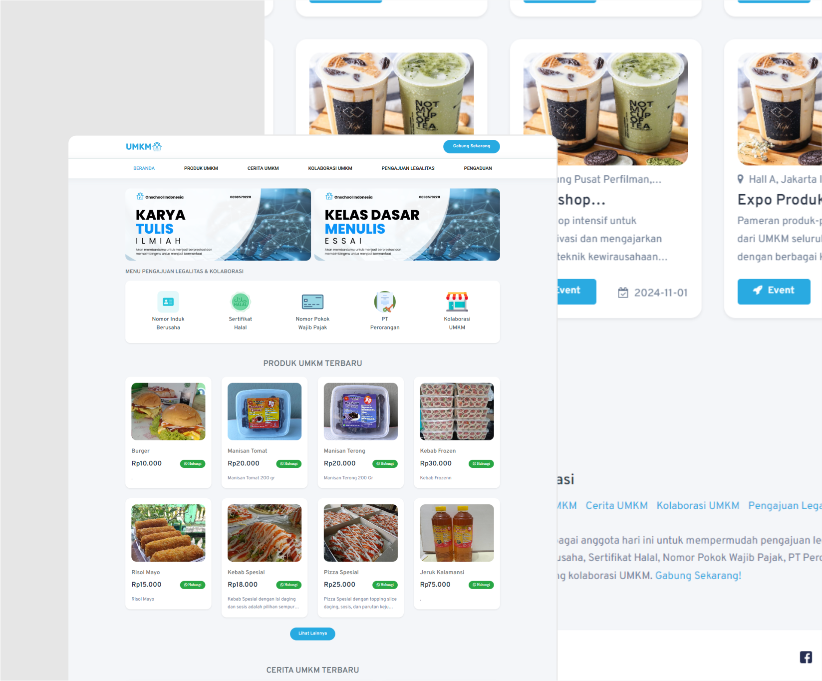 Platform Online untuk Pemberdayaan UMKM Bengkulu