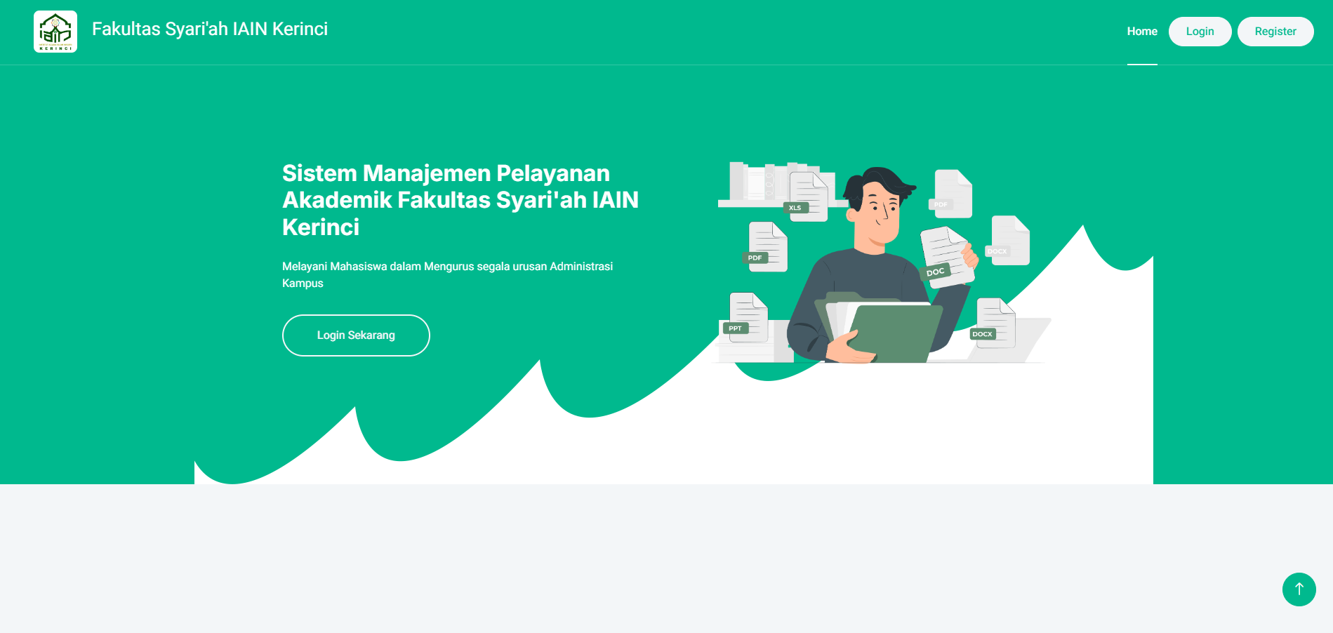 Sistem Manajemen Pelayanan Mahasiswa IAIN Kerinci - Teamkito Labs